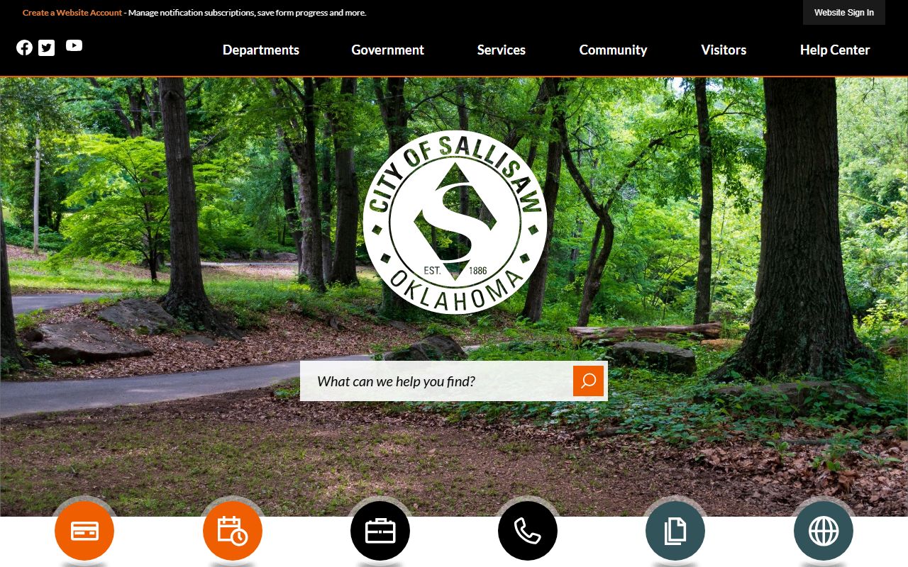 Sallisaw city information for Sequoyah County warrant records